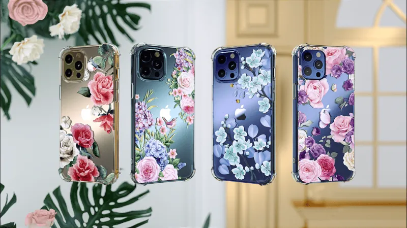 三维动画  印花系列透明手机壳  