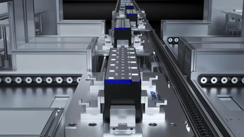 电池包产线 | 三维动画宣传片 | 新能源自动化产线 | 仿生动画 
