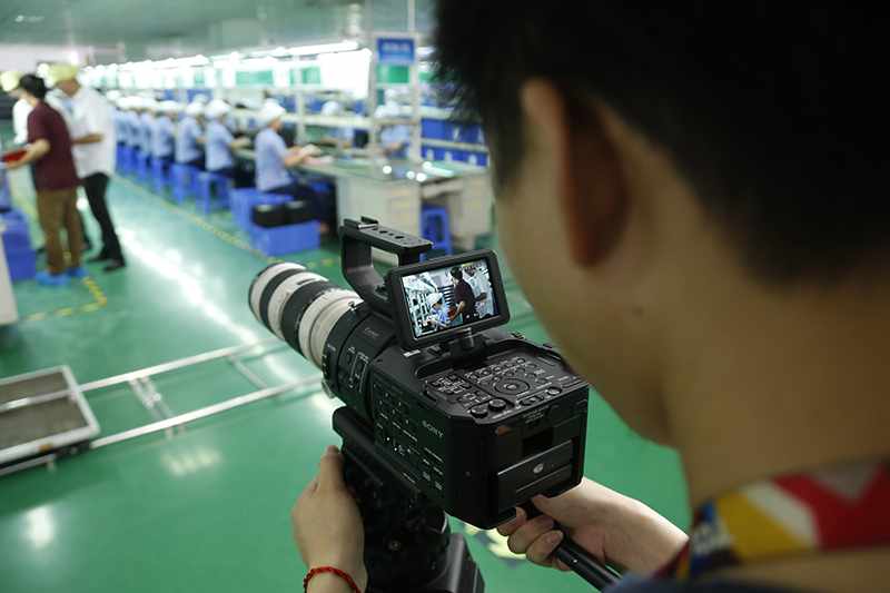 深圳市蓝晨科技股份有限公司宣传片拍摄花絮